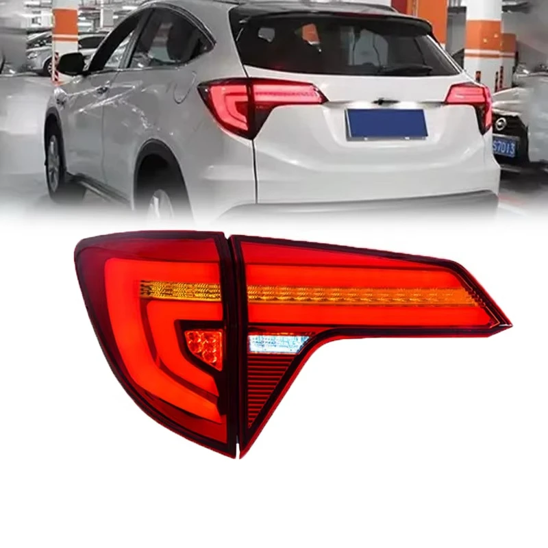 Car Tail Lamp Modification Accessories with Sequential Turn Car Taillights Driving Brake Light for Honda Vezel HRV 2015-2023
Car Tail Lamp Modification Accessories with Sequential Turn Car Taillights Driving Brake Light for Honda Vezel HRV 2015-2023