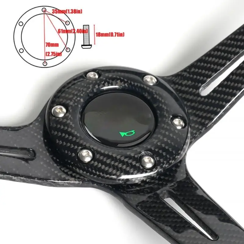 2025 New Ergonomic Carbon Fiber Hydrographic Dipped Steering Wheel 14 Inch Car Accessory
2025 New Ergonomic Carbon Fiber Hydrographic Dipped Steering Wheel 14 Inch Car Accessory