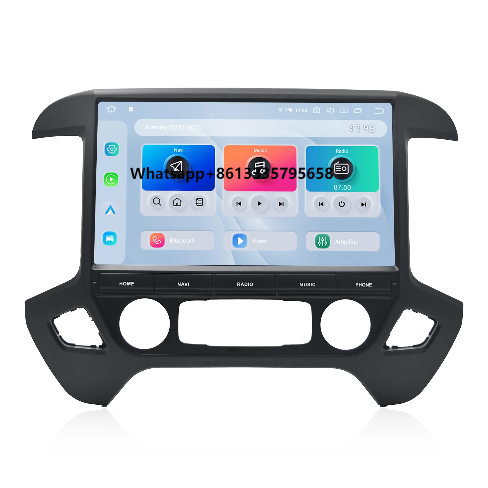 Dasaita Car Radio Android13 Car Audio Multimedia Radio Stereo Car Screen For Chevrolet Silverado GMC Sierra 2014-2019 Head Unit
Dasaita Car Radio Android13 Car Audio Multimedia Radio Stereo Car Screen For Chevrolet Silverado GMC Sierra 2014-2019 Head Unit
