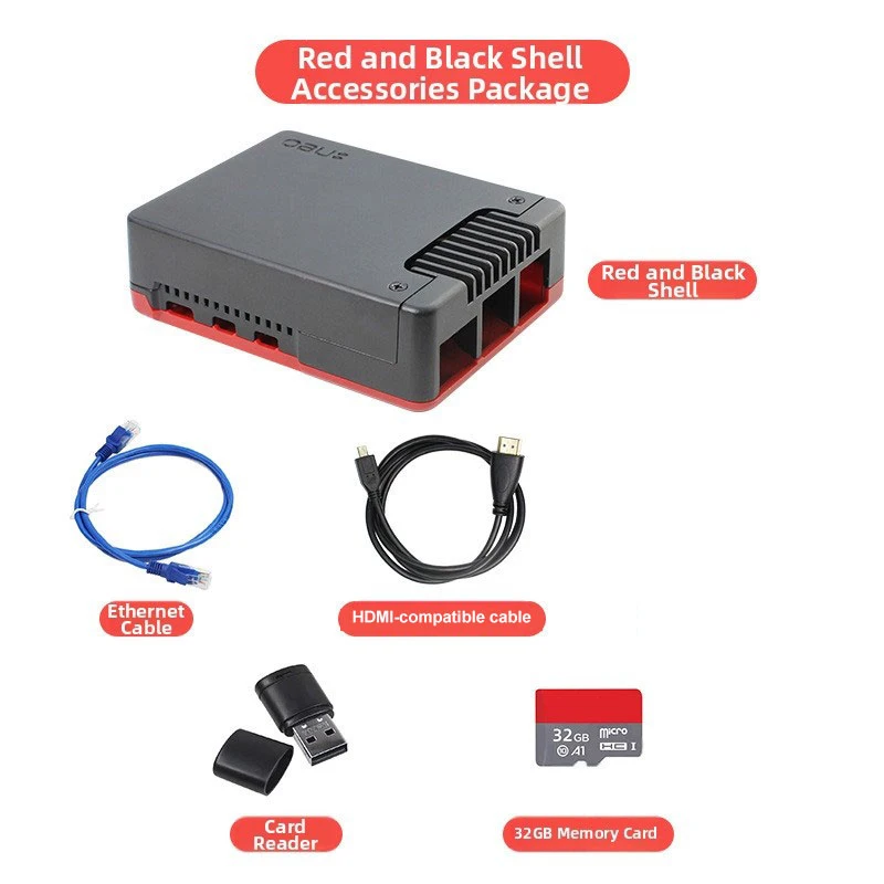 For Raspberry Pi 5 Aluminum Case Argon NEO 5 Featuring Active Cooling Fan and Three Part Assembly for Quick Setup