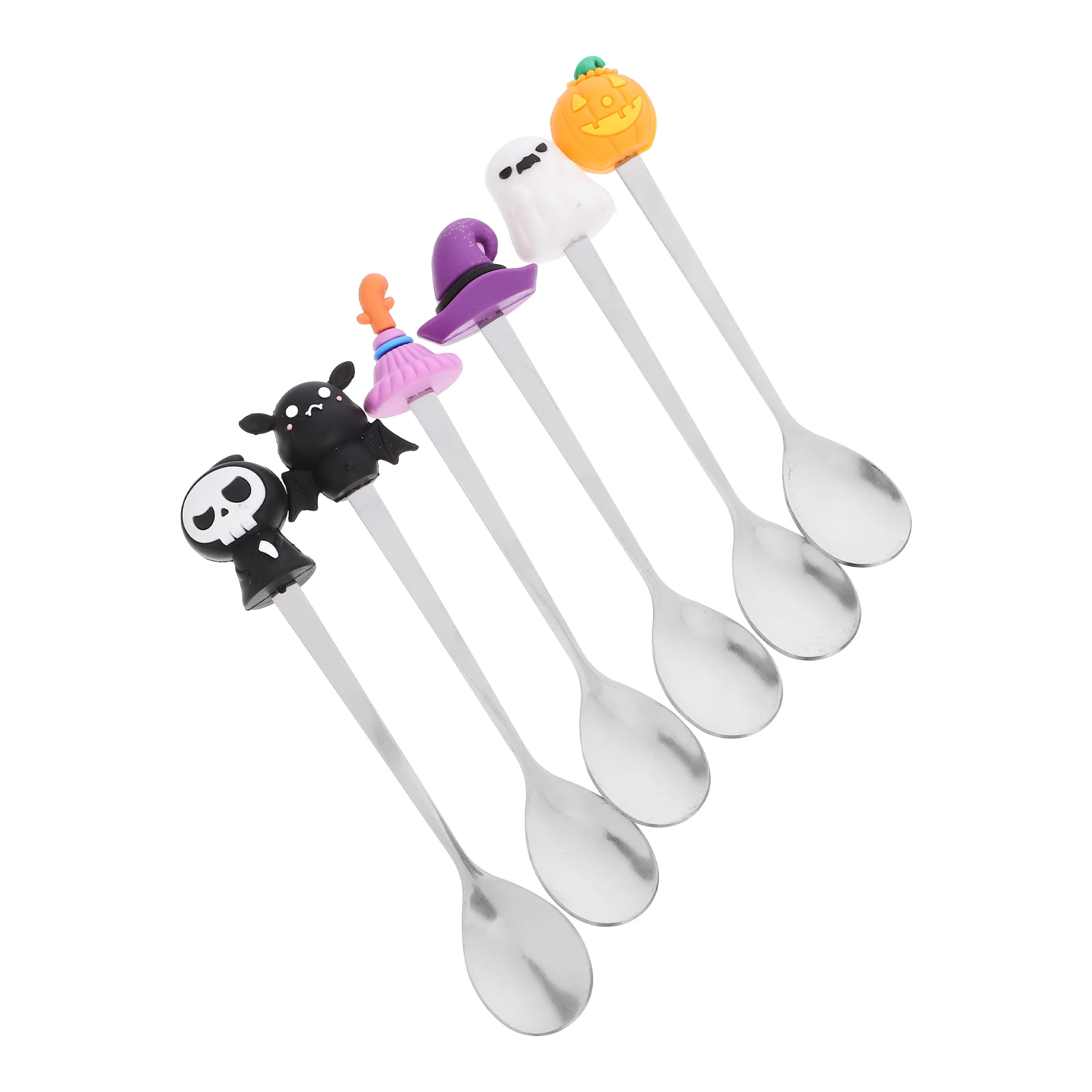 6pcs Dessert Spoon Stainless Steel Halloween Spoons Metal Cake Spoon Unique Lightweight Comfortable Handle Home Kitchen
6pcs Dessert Spoon Stainless Steel Halloween Spoons Metal Cake Spoon Unique Lightweight Comfortable Handle Home Kitchen