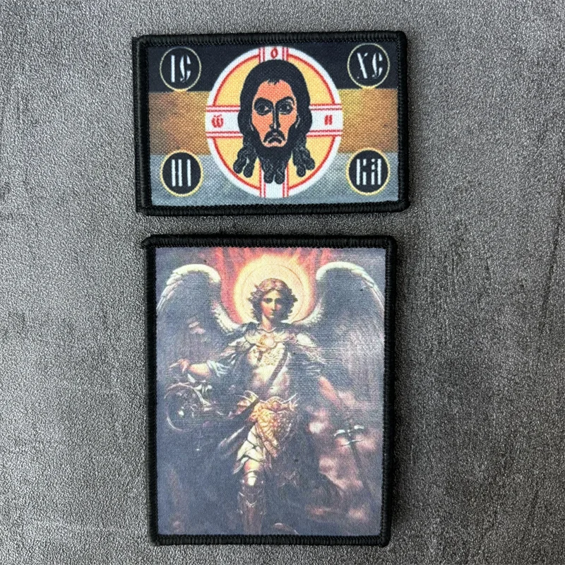 Archangel Michael Tactical Printed Patch on Clothes Morale Badge Jesus Armband Hook Loop Military Patches Backpack Stickers
Archangel Michael Tactical Printed Patch on Clothes Morale Badge Jesus Armband Hook Loop Military Patches Backpack Stickers