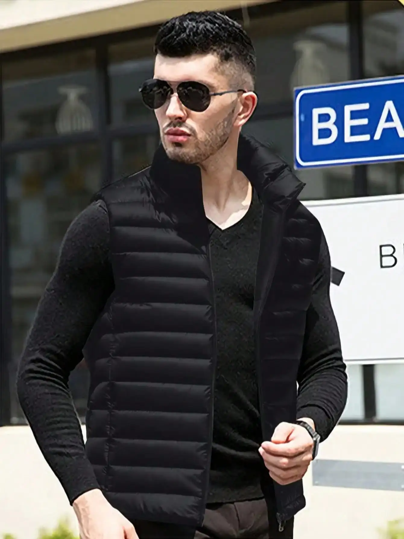 Men's Lightweight Water-Resistant Packable Puffer Vest Fashion Sleeveless Vest Thermal Soft Vests Casual Male Cotton Waistcoat
Men's Lightweight Water-Resistant Packable Puffer Vest Fashion Sleeveless Vest Thermal Soft Vests Casual Male Cotton Waistcoat