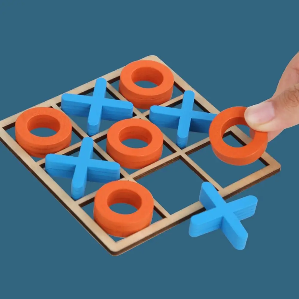 Noughts and Crosses Wooden Tac Toe Games Developing Intelligent Educational Handheld Bolt Game Montessori 2 Players
Noughts and Crosses Wooden Tac Toe Games Developing Intelligent Educational Handheld Bolt Game Montessori 2 Players