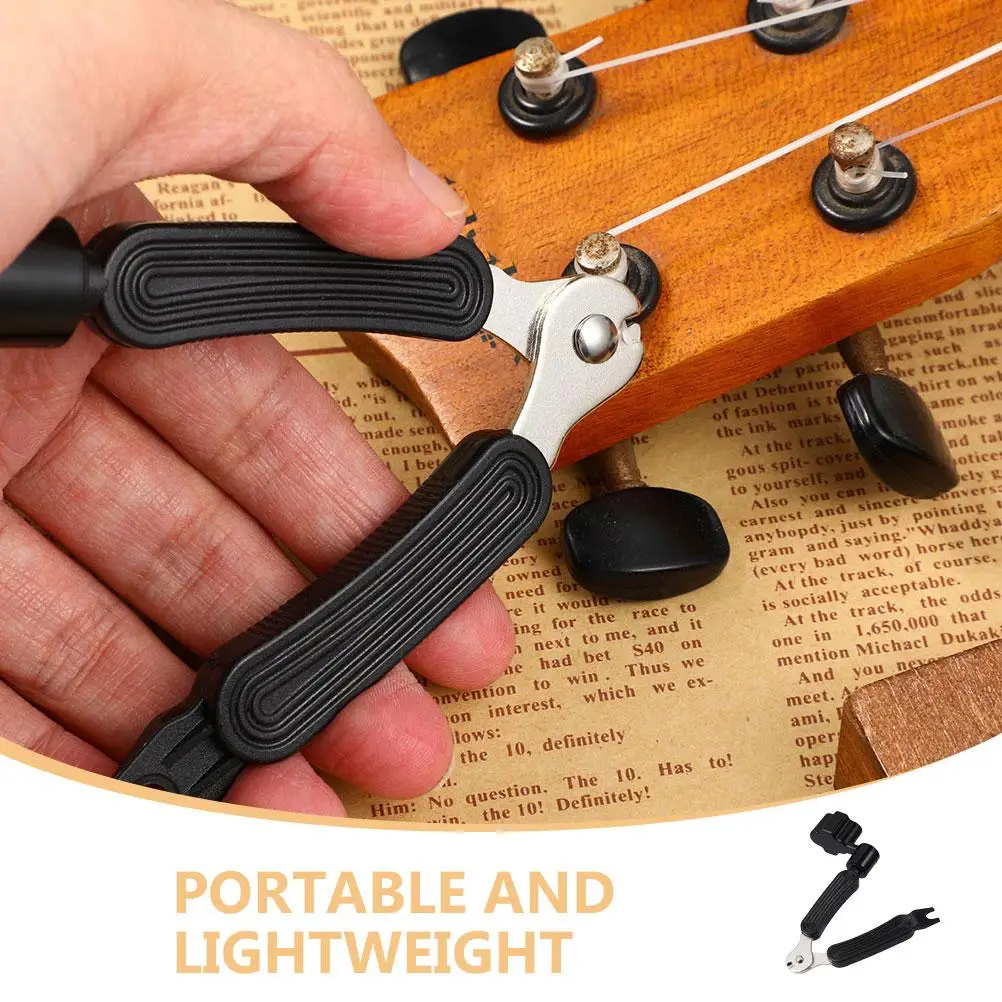 2pcs Guitar String Winder 3-in-1 Bridge Pin Puller String Cutting Tool Acoustic Electric Guitars Restring Tool Staple Remover
2pcs Guitar String Winder 3-in-1 Bridge Pin Puller String Cutting Tool Acoustic Electric Guitars Restring Tool Staple Remover