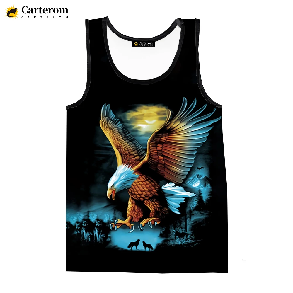 2023 Animal Eagle 3D Printed Tank Tops Men's Clothing Spring Summer Harajuku Streetwear Oversized Tops Cool Sleeveless Shirts
2023 Animal Eagle 3D Printed Tank Tops Men's Clothing Spring Summer Harajuku Streetwear Oversized Tops Cool Sleeveless Shirts