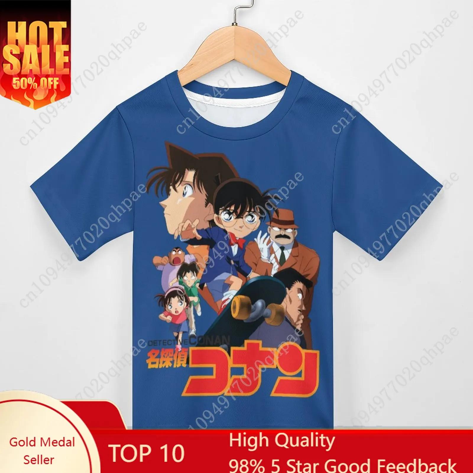 Detective Conan T Shirt Boys Girls Childs Cotton Short Sleeves Tlightweight Breathable Comfort Tshirt Custom Made Summer Tops
Detective Conan T Shirt Boys Girls Childs Cotton Short Sleeves Tlightweight Breathable Comfort Tshirt Custom Made Summer Tops