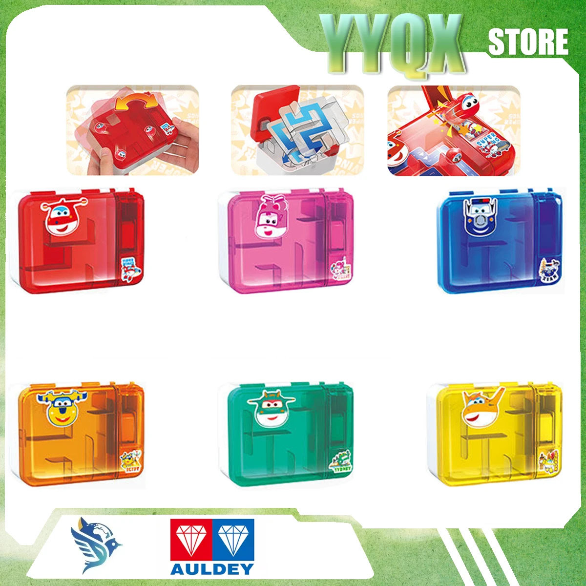 AULDEY 2026 New Super Wings Jett Dizzy Donnie Paul Jerome collection maze brain-boosting three-dimensional periphery thought
AULDEY 2026 New Super Wings Jett Dizzy Donnie Paul Jerome collection maze brain-boosting three-dimensional periphery thought