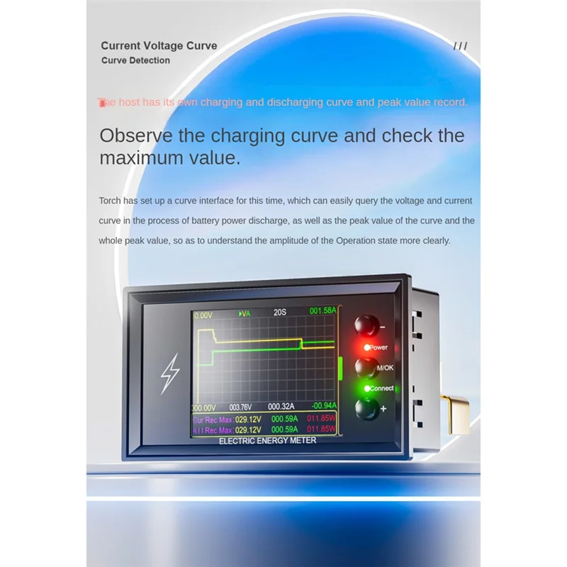J1UL1N DC 0-420V 300A Wifi Electric Energy Meter Battery Capacity Tester DC Digital Display Current Voltage Power Meter
J1UL1N DC 0-420V 300A Wifi Electric Energy Meter Battery Capacity Tester DC Digital Display Current Voltage Power Meter