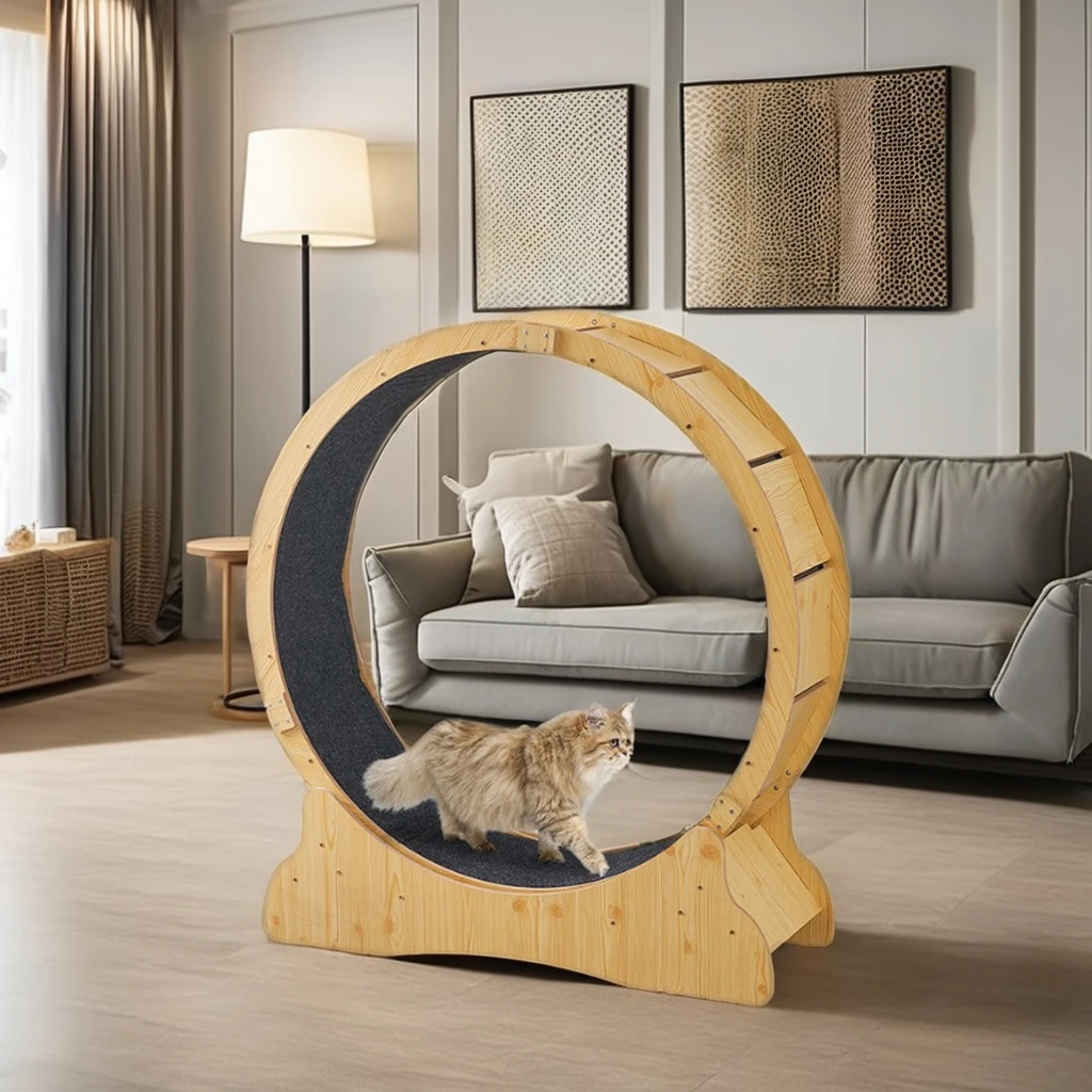 Sustainable Cat Puzzle Exercise Running Machine Rolling Wheels Spinning Disk Climbing Frame Pet Training Toy
Sustainable Cat Puzzle Exercise Running Machine Rolling Wheels Spinning Disk Climbing Frame Pet Training Toy