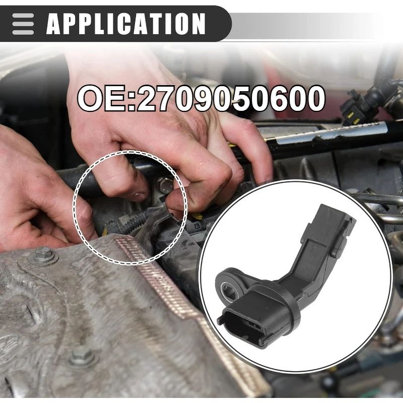 2709050600 A2709050600 Crankshaft Position Sensor for Mercedes Benz CLA250 C300 GLA250 GLC300 M274 270
2709050600 A2709050600 Crankshaft Position Sensor for Mercedes Benz CLA250 C300 GLA250 GLC300 M274 270