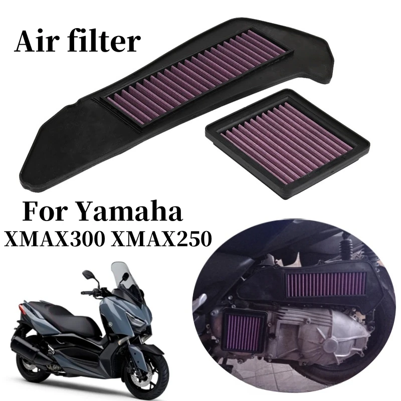 Motorcycle Air Filter For Yamaha XMAX300 XMAX 250 XMAX 300 X-MAX 250 2017+ Intake Cleaner Air Element Cleaner Engine Accessories
Motorcycle Air Filter For Yamaha XMAX300 XMAX 250 XMAX 300 X-MAX 250 2017+ Intake Cleaner Air Element Cleaner Engine Accessories