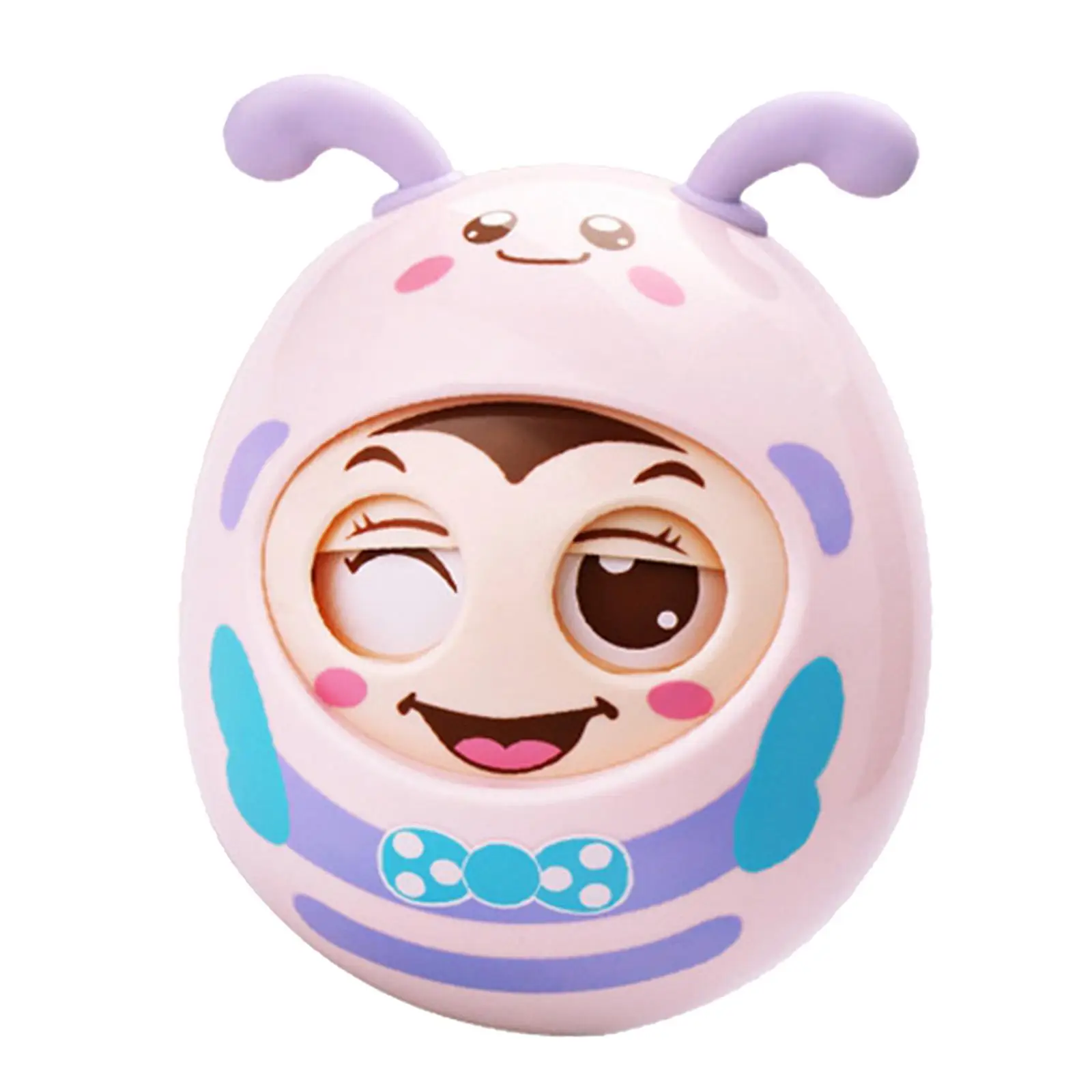 Roly-Poly Tumbler Wobbler Doll Baby Toys for 6-12 Months Developmental Toy
Roly-Poly Tumbler Wobbler Doll Baby Toys for 6-12 Months Developmental Toy