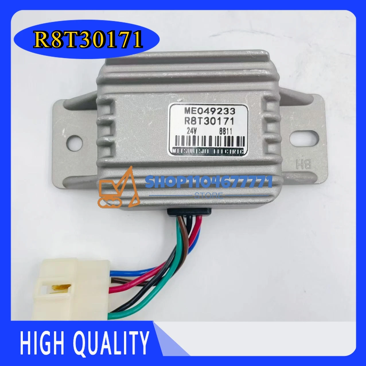 R8T30171 Вилка реле регулятора ME049233 с запасными частями для экскаватора Mitsubishi E320C E320B E312B E320C Безопасность
R8T30171 Вилка реле регулятора ME049233 с запасными частями для экскаватора Mitsubishi E320C E320B E312B E320C Безопасность