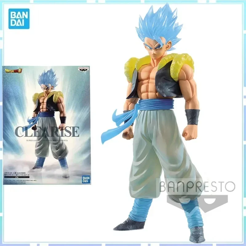 Bandai Original Banpresto Action Figure Anime Dragon Ball Z CLEARISE Gogeta Super Saiyan God PVC Collection Model Toys Figures 
Bandai Original Banpresto Action Figure Anime Dragon Ball Z CLEARISE Gogeta Super Saiyan God PVC Collection Model Toys Figures