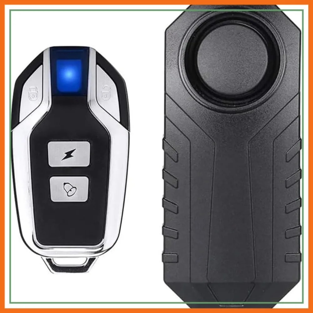 Wireless Motorcycle Alarm with Remote, Vibration Sensor, Waterproof for Bike E-Bike Scooter
Wireless Motorcycle Alarm with Remote, Vibration Sensor, Waterproof for Bike E-Bike Scooter