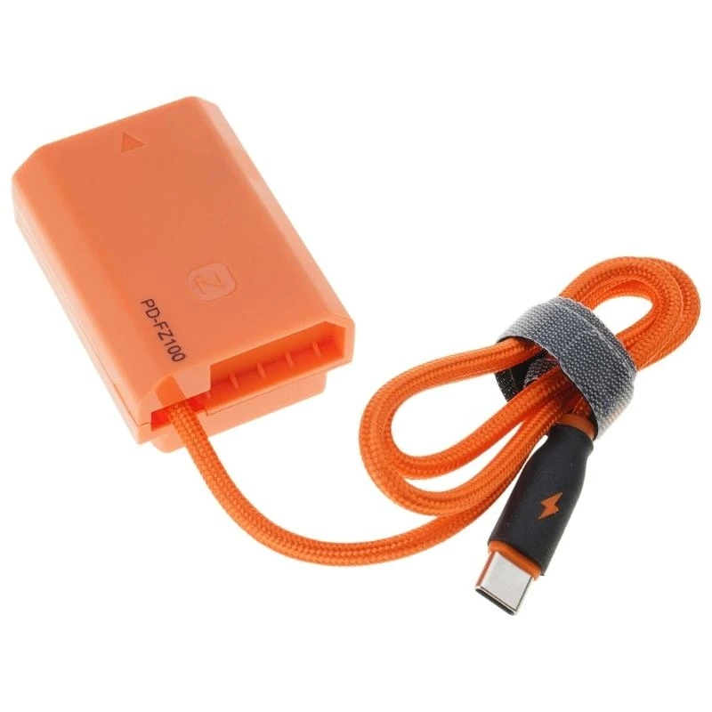 Type C to FZ100 Dummy Battery Cable for A7III A7RIII Cameras Continuous Power .H05A
Type C to FZ100 Dummy Battery Cable for A7III A7RIII Cameras Continuous Power .H05A