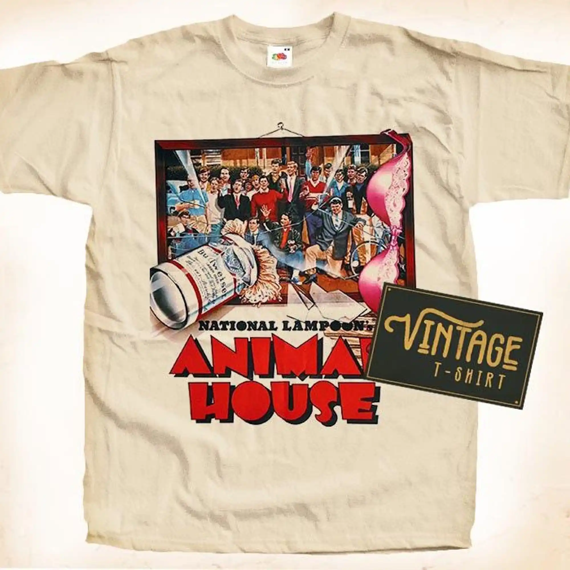 Футболка Animal House V1, натуральный винтажный постер из 100% хлопка, все размеры S M L XL 2X 3X 4X 5X
Футболка Animal House V1, натуральный винтажный постер из 100% хлопка, все размеры S M L XL 2X 3X 4X 5X