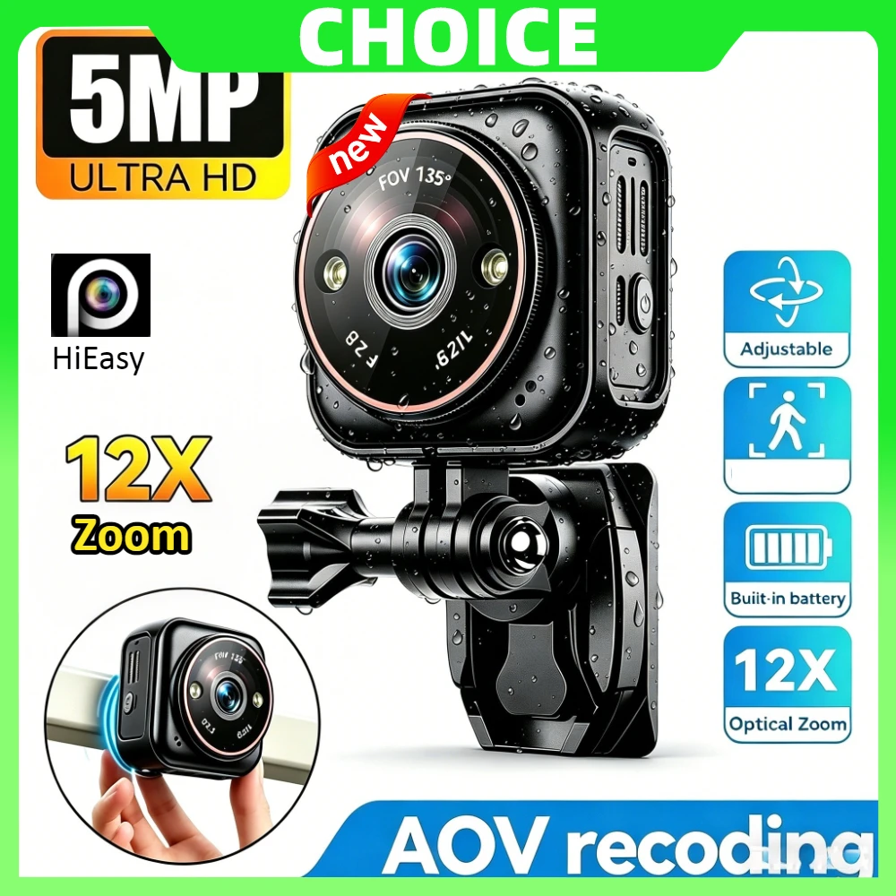 4G LTE Mini Security Camera Outdoor Wireless Battery Powered AOV 12X Zoom Waterproof IP66 Vlog Recording Surveillance CCTV
4G LTE Mini Security Camera Outdoor Wireless Battery Powered AOV 12X Zoom Waterproof IP66 Vlog Recording Surveillance CCTV