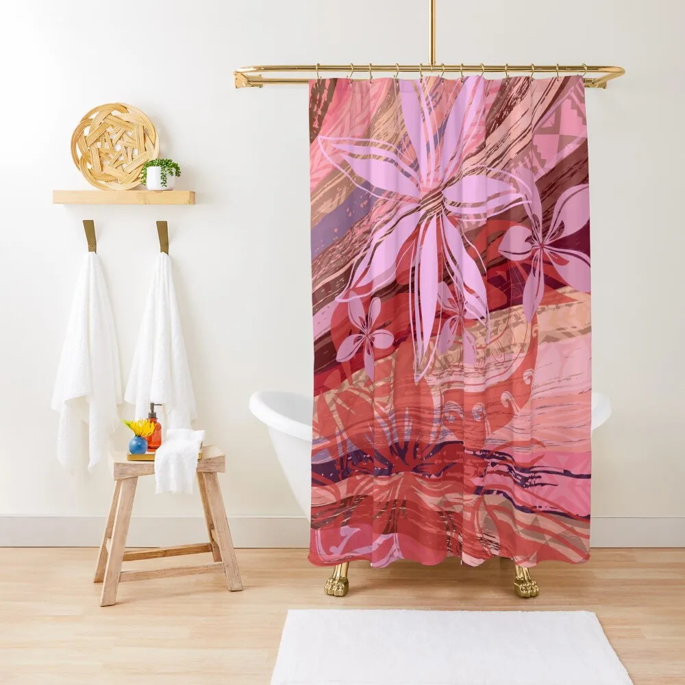 Samoan Coral Hint Of Tribal Grunge Shower Curtain Waterproof Shower Anime Shower Curtain
Samoan Coral Hint Of Tribal Grunge Shower Curtain Waterproof Shower Anime Shower Curtain
