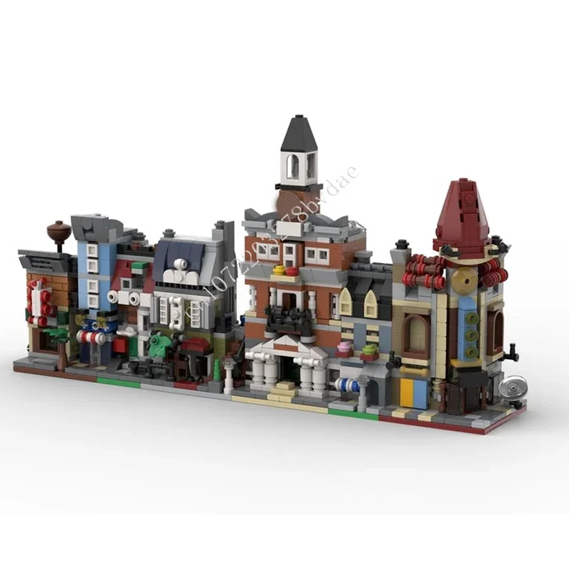 1340 деталей, мини-модульные конструкторы MOC, креативная модель уличной сцены, строительные блоки, архитектурный конструктор, развивающая игрушка для самостоятельной сборки, подарки на праздники
1340 деталей, мини-модульные конструкторы MOC, креативная модель уличной сцены, строительные блоки, архитектурный конструктор, развивающая игрушка для самостоятельной сборки, подарки на праздники
