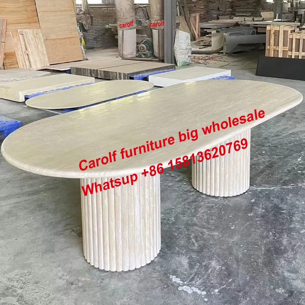 10 People Dining Tables Piper Fluted Travertine Stone Oval Dining Table Set For Dining Room
10 People Dining Tables Piper Fluted Travertine Stone Oval Dining Table Set For Dining Room