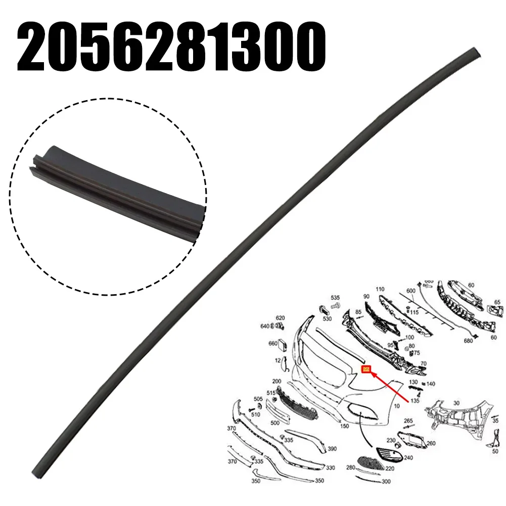 Front Bumper Upper End Sealing For Mercedes For W205 2015-2018 2056281300 ABS Black Accessories For Vehicles
Front Bumper Upper End Sealing For Mercedes For W205 2015-2018 2056281300 ABS Black Accessories For Vehicles