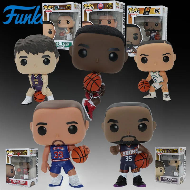 Оригинальные аниме-фигурки FUNKO NBA Superstar: Майкл Джордан, Джон Стоктон, Джейсон Кидд и Грант Хилл, игрушки для мальчиков, подарок на Рождество
Оригинальные аниме-фигурки FUNKO NBA Superstar: Майкл Джордан, Джон Стоктон, Джейсон Кидд и Грант Хилл, игрушки для мальчиков, подарок на Рождество