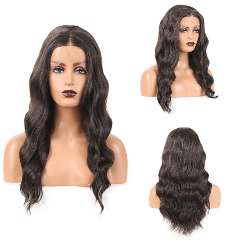 Fashionable long hair, African lace front big wave curly wig
Fashionable long hair, African lace front big wave curly wig