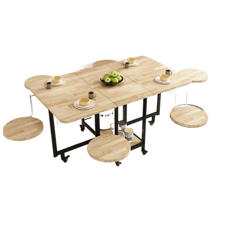 folding dining table rectangular retractable small apartment dining table in the living room multi functional
folding dining table rectangular retractable small apartment dining table in the living room multi functional