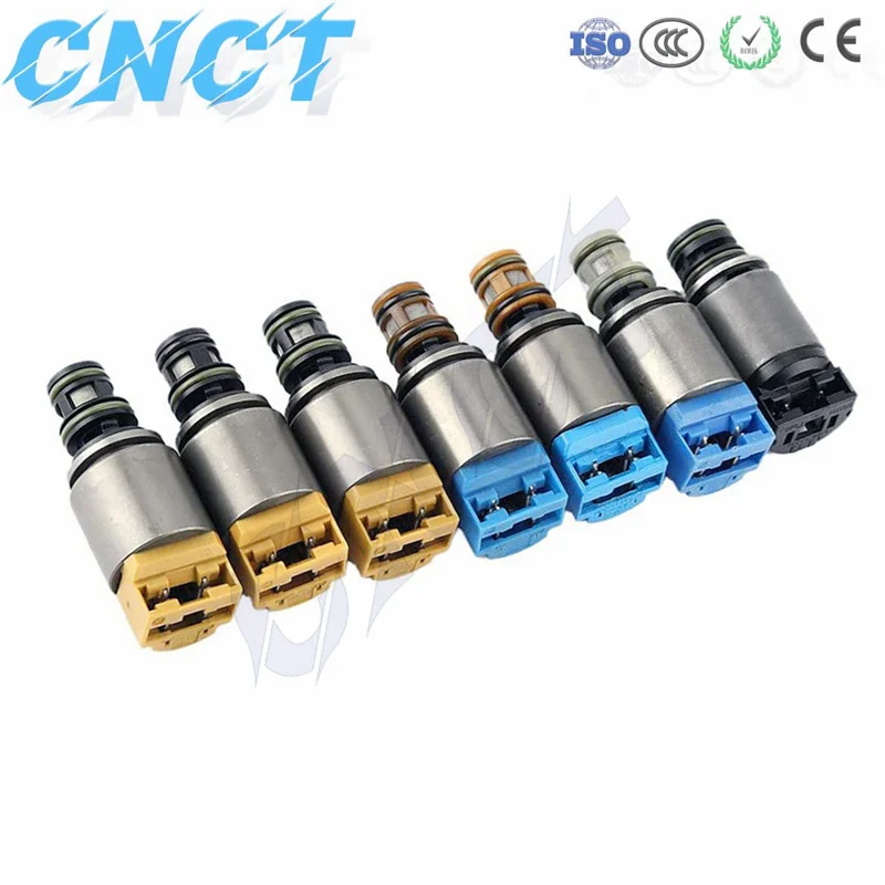 OEM ZF6HP19 6HP26 Solenoid kit Transmission solenoid valve 7 PCS/SET 1068298044 suitable for BMW 128i X5 X4 and Audi S4-S8 A4
OEM ZF6HP19 6HP26 Solenoid kit Transmission solenoid valve 7 PCS/SET 1068298044 suitable for BMW 128i X5 X4 and Audi S4-S8 A4