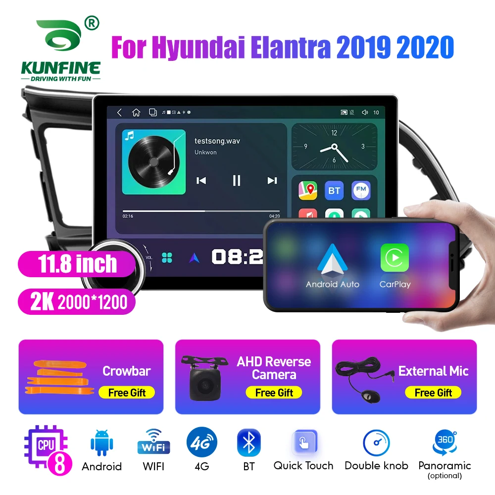 11.8 Inch 2K Double Knobs 2 Din Car Radio For Honda Elantra 2019-2020 Car Radio DVD Multimedia Video Player Android Auto Carplay
11.8 Inch 2K Double Knobs 2 Din Car Radio For Honda Elantra 2019-2020 Car Radio DVD Multimedia Video Player Android Auto Carplay