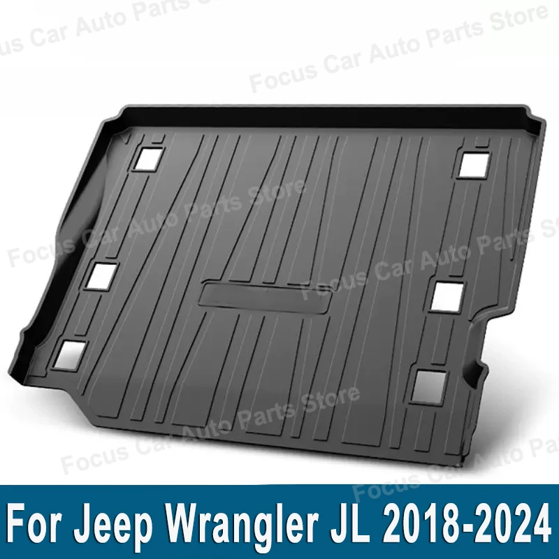 For Jeep Wrangler JL 2018~2024 Rear Trunk Mat Storage Pad Waterproof Anti Slip Auto Accessory Easy Clean Waterproof TPE material
For Jeep Wrangler JL 2018~2024 Rear Trunk Mat Storage Pad Waterproof Anti Slip Auto Accessory Easy Clean Waterproof TPE material