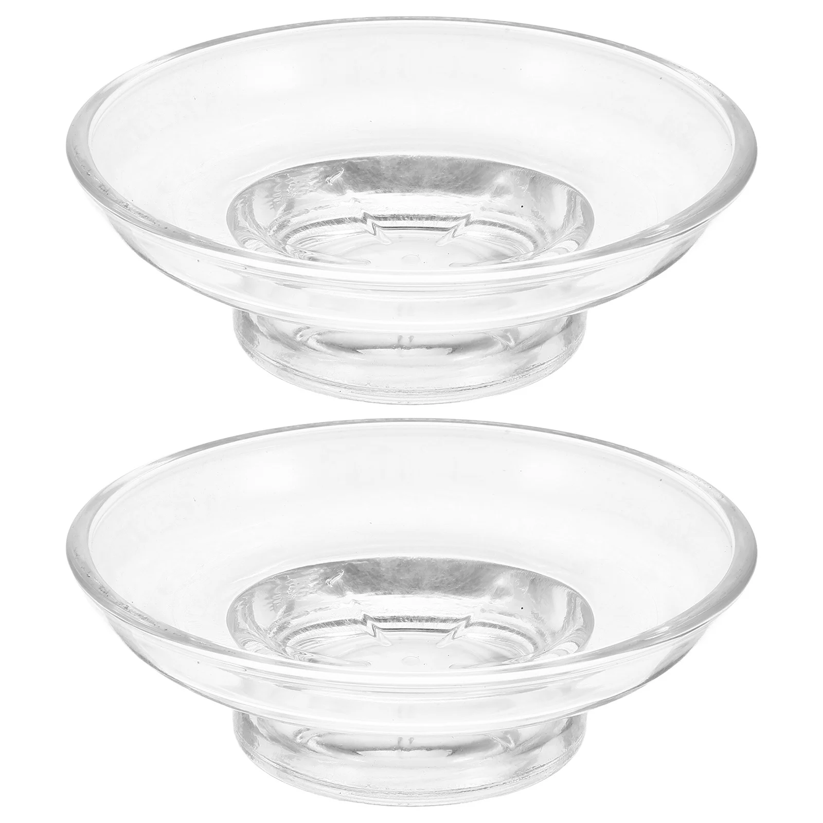 2Pcs Clear Glass Soap Dish Transparent Round Bar Soap Holder Bathroom Kitchen Counter Shower Tray Ring Holder Dish 
2Pcs Clear Glass Soap Dish Transparent Round Bar Soap Holder Bathroom Kitchen Counter Shower Tray Ring Holder Dish