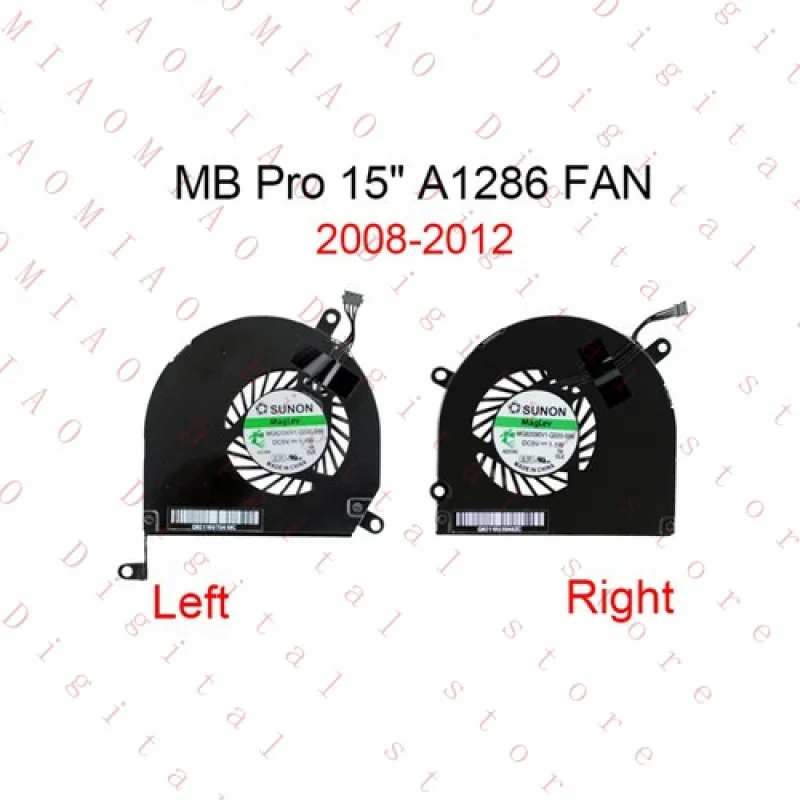 Вентилятор охлаждения процессора (левый и правый) для Apple MacBook Pro 15 дюймов A1286 2009-2012
Вентилятор охлаждения процессора (левый и правый) для Apple MacBook Pro 15 дюймов A1286 2009-2012