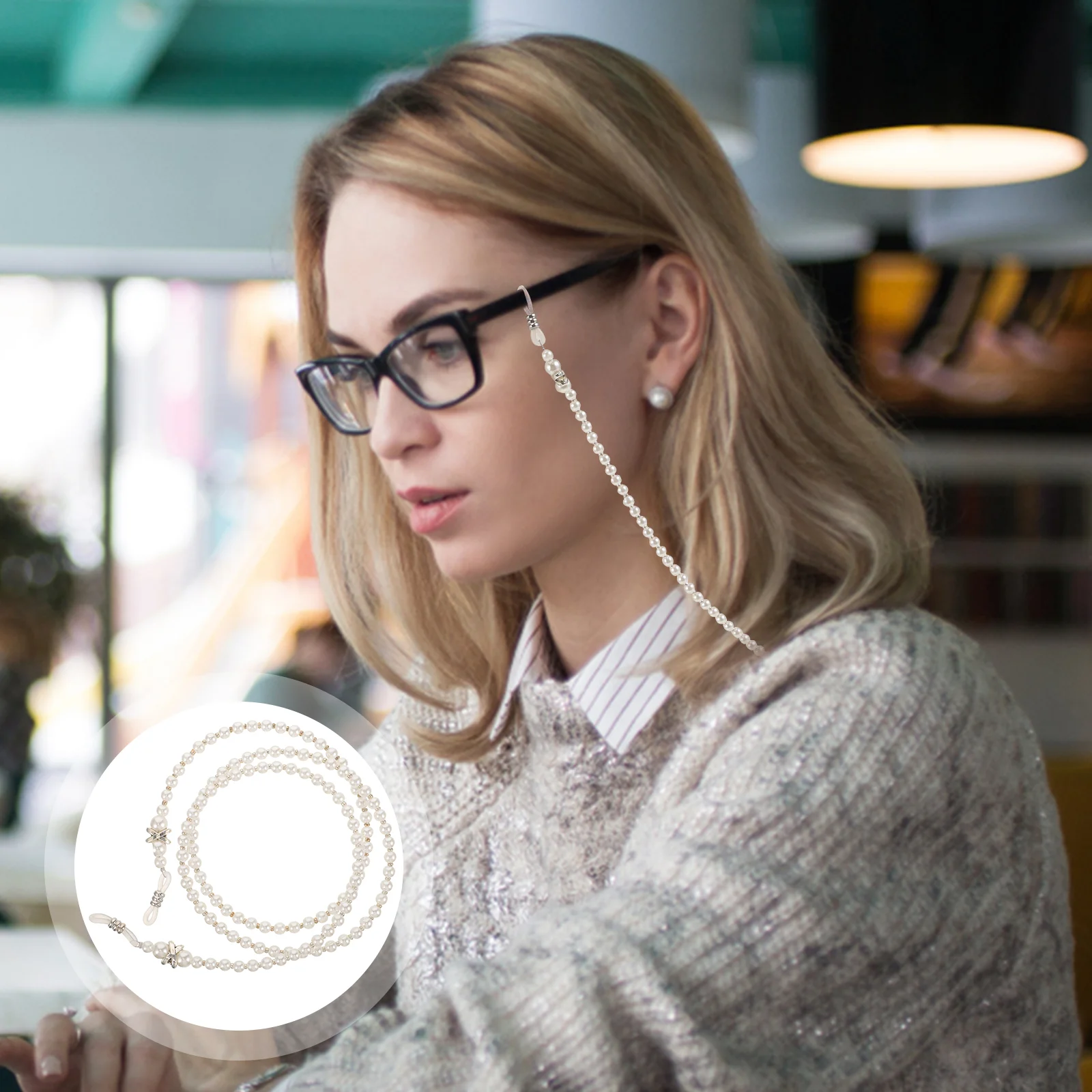 Imitation Pearl Glasses Chain Eyeglass Lanyards for Women Women's Chains Strap Mask Necklace Sunglass Pearls
Imitation Pearl Glasses Chain Eyeglass Lanyards for Women Women's Chains Strap Mask Necklace Sunglass Pearls