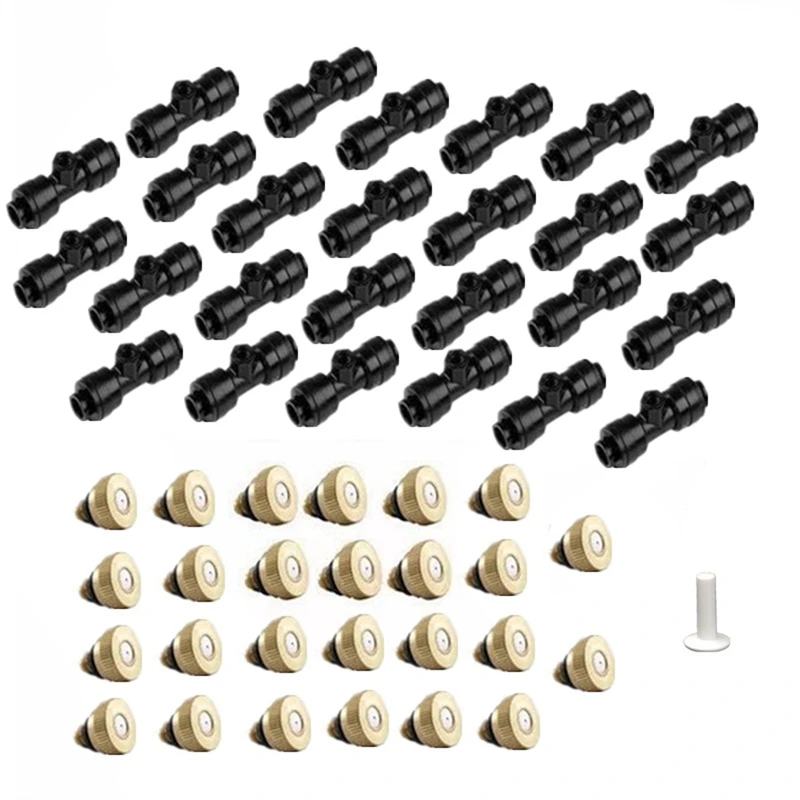 6Mm Atomizing Nozzle Copper Spray Nozzle Low Pressure Sprayer For Garden Watering Mist
6Mm Atomizing Nozzle Copper Spray Nozzle Low Pressure Sprayer For Garden Watering Mist