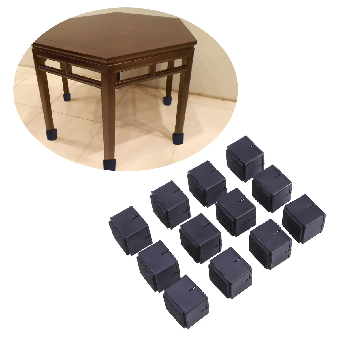12 PCS Anti-slip Silicone Foot Cover Chair Leg Floor Protectors Pads Tables and Chairs Caps Feet Covers Furniture
12 PCS Anti-slip Silicone Foot Cover Chair Leg Floor Protectors Pads Tables and Chairs Caps Feet Covers Furniture