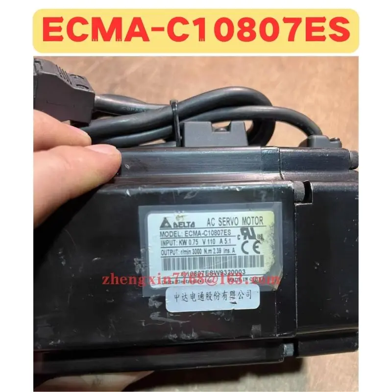 Б/у серводвигатель ECMA-C10807ES ECMA C10807ES, проверен, нормально работает.
Б/у серводвигатель ECMA-C10807ES ECMA C10807ES, проверен, нормально работает.