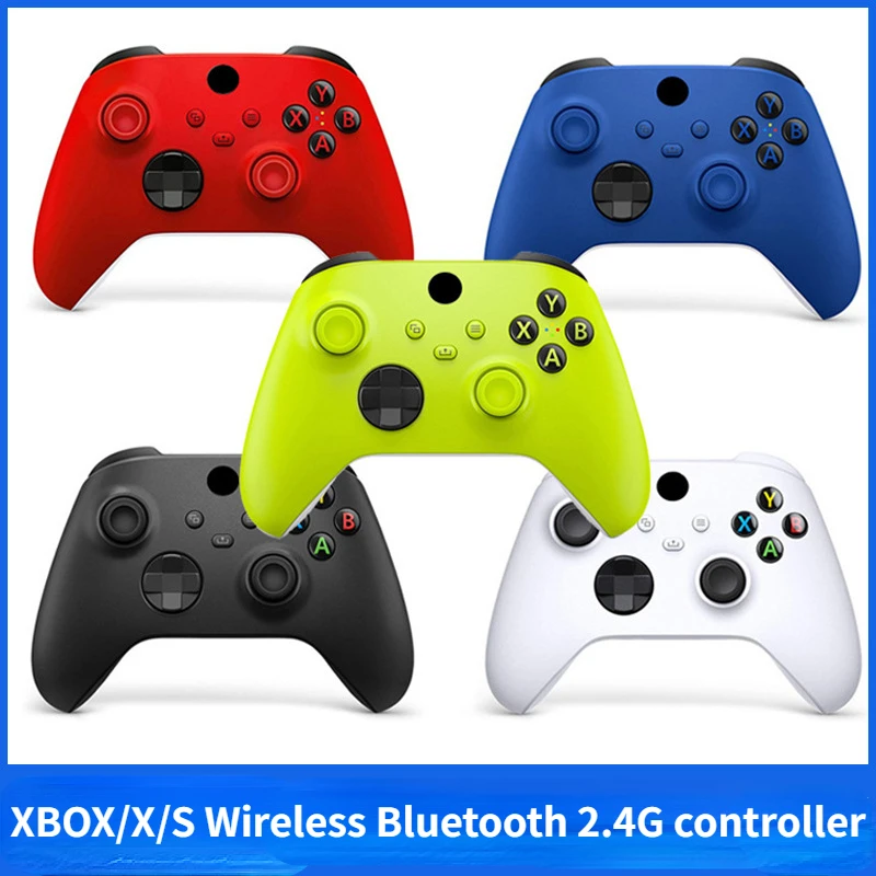 XIAOJI Xbox Series X Gaming Wireless Controller Gamepad for Xbox One/X/S gamepad PC universal 2.4G controller,Replaceable panels
XIAOJI Xbox Series X Gaming Wireless Controller Gamepad for Xbox One/X/S gamepad PC universal 2.4G controller,Replaceable panels