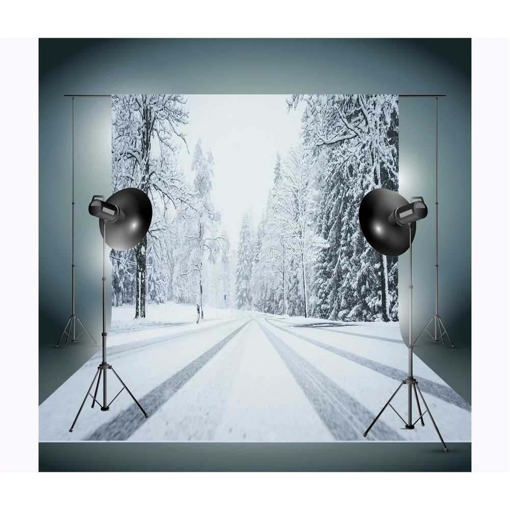 Winter Forest Snowcovered Road Photography Backdrops Blurred Landscape Snowflakes Road Spruce Trees Photo Background XD-18
Winter Forest Snowcovered Road Photography Backdrops Blurred Landscape Snowflakes Road Spruce Trees Photo Background XD-18