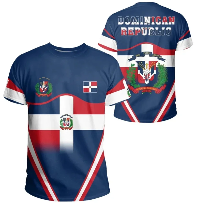 New Fashion 3d Printed Dominican Republic Flag Quick Drying Breathable Sport Men's Summer Plus-size Crew Neck T-shirt
New Fashion 3d Printed Dominican Republic Flag Quick Drying Breathable Sport Men's Summer Plus-size Crew Neck T-shirt