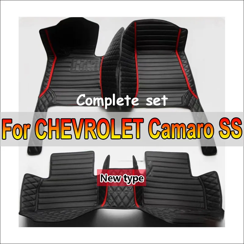 Custom Leather Car Floor Mats For CHEVROLET Camaro SS 2010-2015 set Automobile Carpet Rugs Foot Pads
Custom Leather Car Floor Mats For CHEVROLET Camaro SS 2010-2015 set Automobile Carpet Rugs Foot Pads