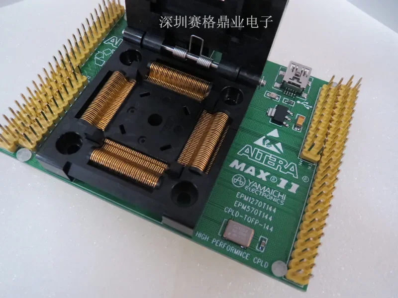 ALTERA EPM1270 EPM570 TQFP144 Гнездо для проживания позолоченная IC испытательное сиденье Испытательный стенд для гнезда
ALTERA EPM1270 EPM570 TQFP144 Гнездо для проживания позолоченная IC испытательное сиденье Испытательный стенд для гнезда