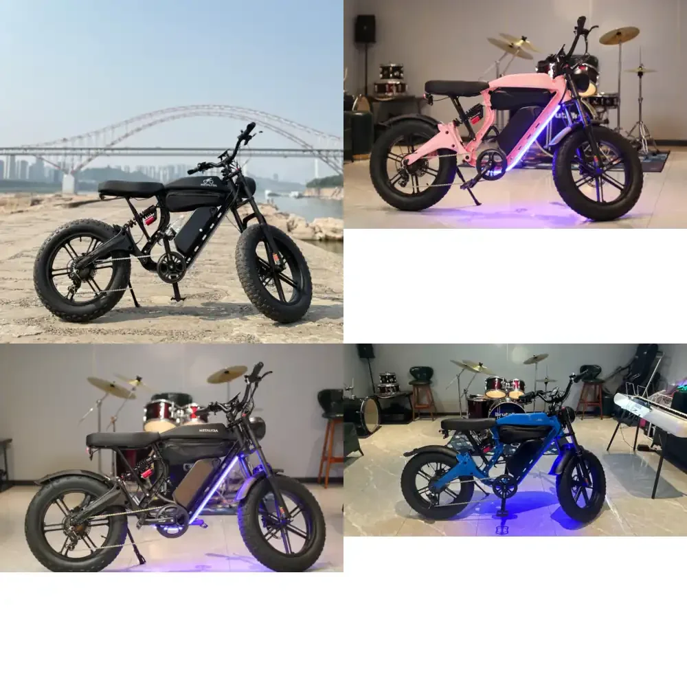 Electric City Bike Cyberpunk-style Atmosphere Light Magnesium Frame 48V Lithium Battery 750W Rear Hub Motor Pedal-assist
Electric City Bike Cyberpunk-style Atmosphere Light Magnesium Frame 48V Lithium Battery 750W Rear Hub Motor Pedal-assist