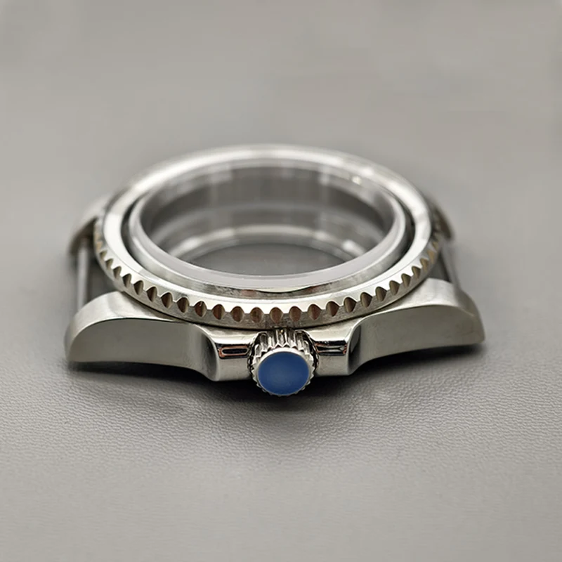 40mm Silver SUB Watch Case Sapphire Glass Fit 4R36 4R35 NH35 NH36 7S Movement Transparent Back Cover Men Watch Cases Parts Refit
40mm Silver SUB Watch Case Sapphire Glass Fit 4R36 4R35 NH35 NH36 7S Movement Transparent Back Cover Men Watch Cases Parts Refit