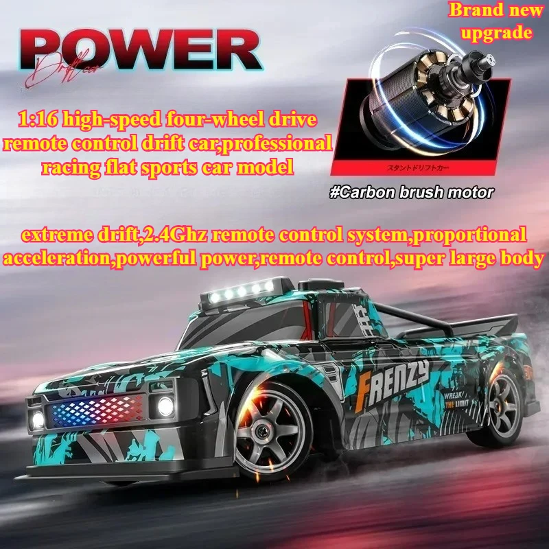 Kawaii Toy Car Funny Gift-1:16 High-speed 4WD Rc Drift Car,Remote Control Car Model,Cool Stuff Racing Flat Rc Cars,Toys For Boys
Kawaii Toy Car Funny Gift-1:16 High-speed 4WD Rc Drift Car,Remote Control Car Model,Cool Stuff Racing Flat Rc Cars,Toys For Boys