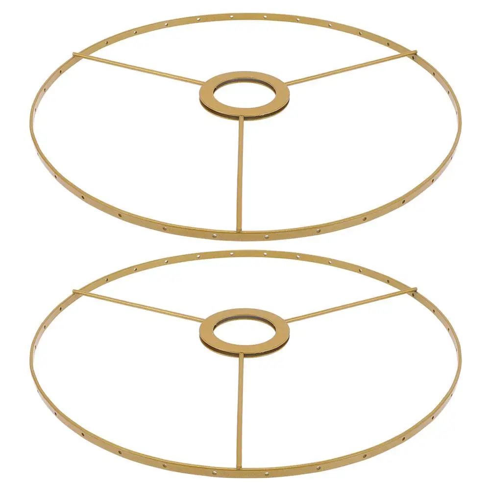2Pcs Lampshade Frame Iron Ring E27 Wire Bracket for DIY Pendant Table Lamps Accessories 1cm Center Hole Sturdy Hardware
2Pcs Lampshade Frame Iron Ring E27 Wire Bracket for DIY Pendant Table Lamps Accessories 1cm Center Hole Sturdy Hardware