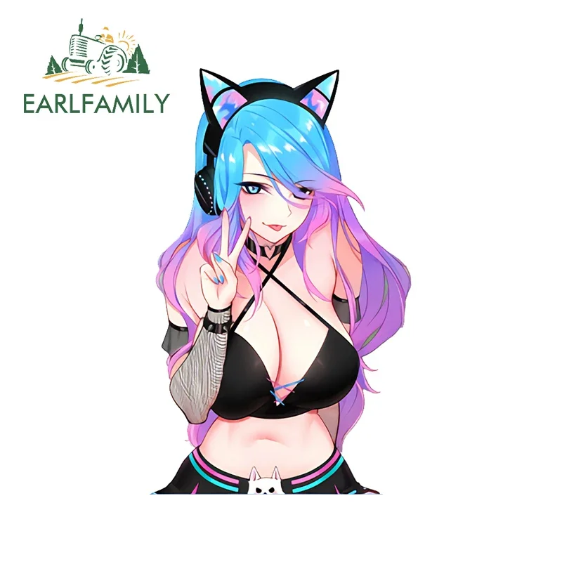 EARLFAMILY 13cm x 8cm for Hololive Silvervale Sexy Car Stickers Car Door Protector Decal Personality Vinyl JDM Helmet Decoration
EARLFAMILY 13cm x 8cm for Hololive Silvervale Sexy Car Stickers Car Door Protector Decal Personality Vinyl JDM Helmet Decoration