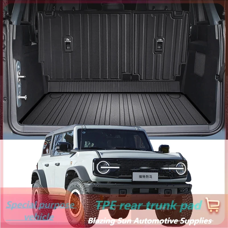 Car Auto Rear Boot Cargo Liner Tray Trunk Mat Carpet for Ford Bronco 2024-2024 Cushion Pad Carpet Pad Anti-dirty Anti-water
Car Auto Rear Boot Cargo Liner Tray Trunk Mat Carpet for Ford Bronco 2024-2024 Cushion Pad Carpet Pad Anti-dirty Anti-water